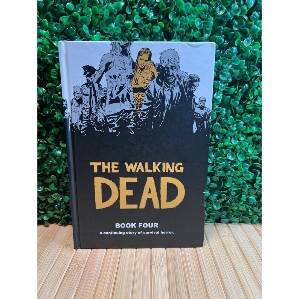 The Walking Dead Book 4 Hardcover Horror Graphic Novel NUMBERED Kirkman